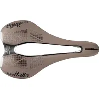 Selle Royal sete SLR BOOST GRAVEL TI316, Superflow L, TI 316 Rail, Fibra-Tek, Light Gel, 209 g, brun (NY)