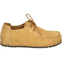 Birkenstock for man. 1031546 Light brown Utti Lace Leather Shoes (Regular Fit) (43), Flat, Laces, Casual