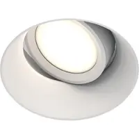 Maytoni innfellingslampe Dot hvit rund 11,8 x 9 cm aluminium GU10