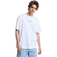Quiksilver Fractured Wave T-skjorte hvit