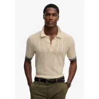 Superdry Knitted Texture Kortermet Poloskjorte