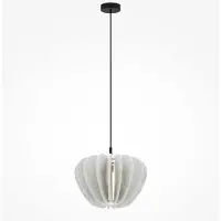 Maytoni hengelampe Cambio, hvit, Ø 47,5 cm, filt, E27
