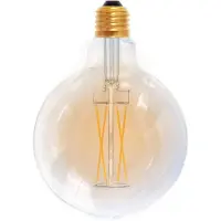 Segula LED-globepære E27 G125 5W 2 200K gull dimbar
