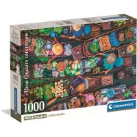 Clementoni Puzzle 1000 Pcs CB High Quality Collection Thai Floating Market