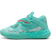 Puma MB.05 Melo World Basketball Shoes Unisex, Shoes, Aquatic/Red, 41