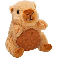 Wild republic Kosedyr - 19 cm - Poppykins Mini Capybara - - OneSize - Kosedyr