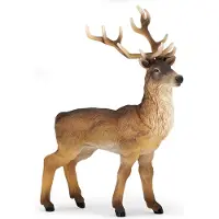 Papo Hjort - H: 13 cm - - OneSize - Lekedyr