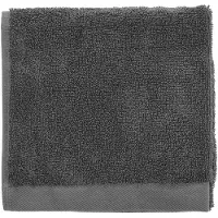 Södahl Økologisk håndkle - 100% økologisk bomull - Gjesthåndkle grå 40x60 cm - Organic - Ash