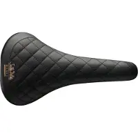 Selle Italia Siodło SELLA ITALIA TURBO BONNIE Fec Alloy 7, skórzane sort 367g (NY)