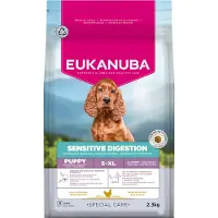 Eukanuba Special Care Sensitive Digestion Puppy med kylling og kalkun - Sparepakke: 2 x 2,3 kg