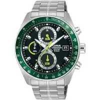 Lorus Watches Rz619ax9 43mm 10atm Quartz/analogical Klokke