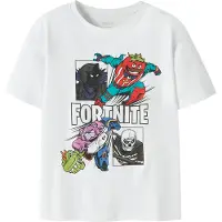 Name it T-skjorte - NkmAmbrose Fortnite - Bright White - - 7-8 år (122-128) - T-skjorte