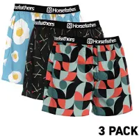Horsefeathers Frazier 3Pk Boxer mønster
