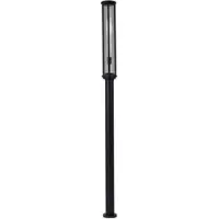 LUCANDE utelampe Alivaro, svart, 220 cm, E27, IP65