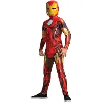 Rubies Kostymer - Marvel's Iron Man Classic Costume - - 7-8 år (122-128) - Kostymer
