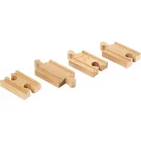 BRIO World Rette skinner - 4 Deler - Mini - Tre 33333 - - OneSize - Togskinner