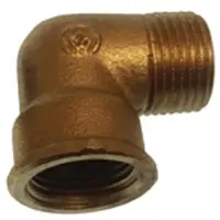 Goldenship M-f 1 1/2´´ Messing Albuekobling
