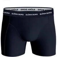 Björn Borg Boksershorts Bomull Stretch 5-Pack Blå Mørkeblå Lyseblå Størrelse
