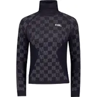 Mons Royale Ascender Merino Mock Neck Teknisk skjorte grå