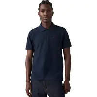 Levi's for man. 005FM-0003 Original navy polo shirt (M), Casual, Cotton, Short sleeve