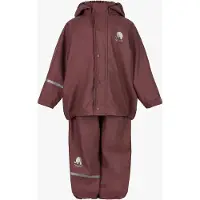 CeLaVi Regntøy m. Seler - PU - Rose Brown - - 90 - Regntøy