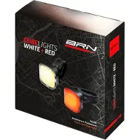 BRN Combo Cube Dark Sykkellyktesett