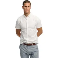 Superdry Preppy Oxford Kortarmet Skjorte