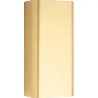 Euluna Vegglampe Bergen, gullfarget, metall, 23 cm høy, GU10