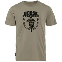 Horsefeathers Full Send Tech Tee grå