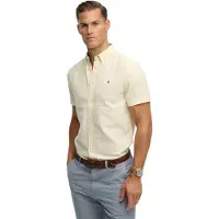 Superdry Preppy Oxford Kortarmet Skjorte