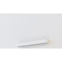 Nowodvorski Lighting Vegglampe Soft, bredde 60 cm, hvit, aluminium, G13