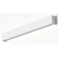 Euluna Vegglampe Straight S, 62 cm, hvit