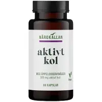 Närokällan Aktivt Kull + Eplesidereddik 60 kapsler