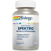 Solaray Spektro Multi-Vita-Min, 100 kapsler
