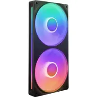 NZXT F Series F240 RGB Core - Enkeltramme vifte enhet - 120 mm - matt svart