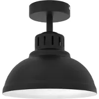 Luminex Sven taklampe, 1 lyskilde, svart, stål, E27