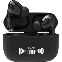 Sinox Lifestyle TWS-hodetelefoner sort