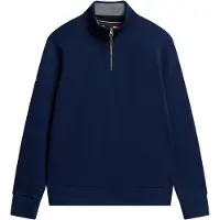 Superdry Core Pique Henley Halv Glidelås Genser