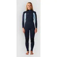 Rip Curl Trad 4/3 Mm Dame Våtdrakt I Neopren Med Lange Ermer Og Glidelås På Ryggen
