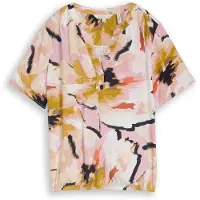 Tom Tailor 1049796 Kort Ermet Bluse