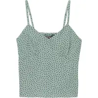 Superdry Cotton Cami Ermeløs V-hals T-skjorte