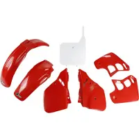 Ufo Honda Cr 125 R 89-90 Hokit098@999 Plastsett