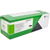 Lexmark C3220Y0, 1500 Sider, Gul, 1 stk