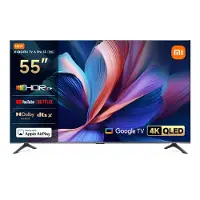 Xiaomi A Pro 2026 - 55 Diagonalklasse LED-bakgrunnsbelyst LCD TV - QLED - Smart TV - Google TV - 4K UHD (2160p) 3840 x 2160 - HDR - Quantum Dot - mørk grå