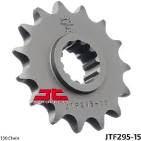JT Sprockets 530 Jtf295.15 Steel Fremre Tannhjul