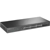 TP-LINK Omada SG3428X, Håndtert, L2+/L3, Gigabit Ethernet (10/100/1000), Rack-montering, 1U
