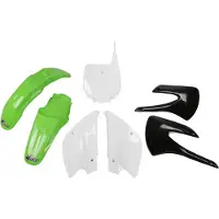 Ufo Kawasaki Kx 85 2001-2013 Restyling Kakit214k-999 Plastsett