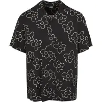 Urban Classics Viscose Aop Resort Kortarmet Skjorte