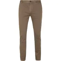 Alberto Rob Stretch Chino Beige Størrelse W 33