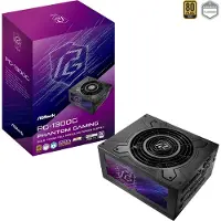 Asrock Phantom Gaming PG-1300G - Strømforsyning (intern) - ATX 3.1 - 80 PLUS Titanium - Cybenetics Platinum - 1300 watt